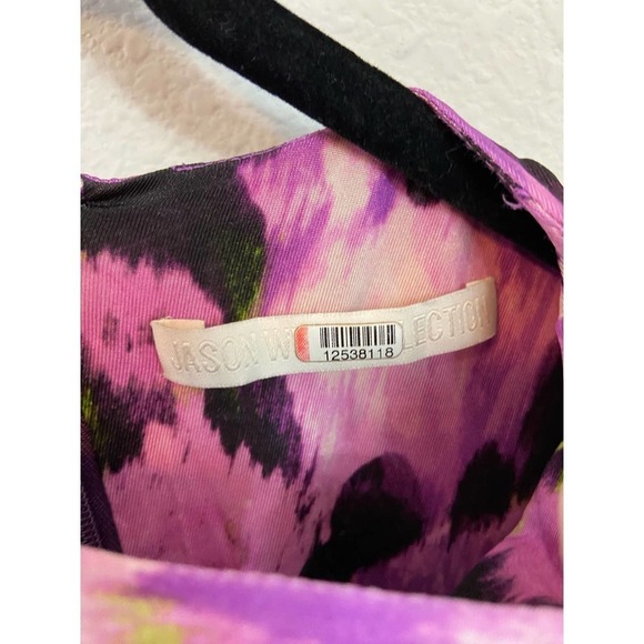 Jason Wu Collection Printed Draped Jersey Dress - Picture 2 of 4